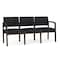 Lesro 3 Seat Tandem Seating W/ No Center Arms, 65 in W 26 in L 31.5 in H, Lenox Series LW3101 - alternate 1